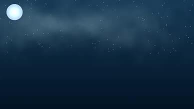 夜空流星动态背景视频的预览图